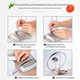 thumbnail image 4 of Organizador De Cocina, Estante Para Tapas De Ollas, Soporte Para Cucharas De Acero Inoxidable, Estante Para Platos De Cocina, Cubierta Para Sartenes, Soporte, Accesorios De Cocina Yuarrent HA017299-00, 4 of 6