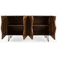 thumbnail image 4 of Jofran Nature's Edge Solid Acacia 54-Inch Modern Server Storage Cabinet, 4 of 6