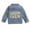 style-02 Beige, variant on Gubotare Kids Jean Jacket for Girls Toddler Baby Girl Jacket Big Sister/Brother Letter Embroidery Jean Long Sleeve Cardigan Button Denim Coat Size 4T 5T (Blue,4-5 Years)