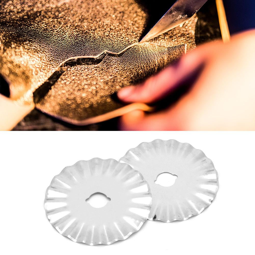 YLSHRF Rotary Cutter Pinking Blade, 45mm Rotary Cutter Pinking Blade,10pcs 45mm Rotary Cutter