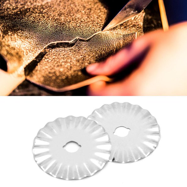 YLSHRF Rotary Cutter Pinking Blade, 45mm Rotary Cutter Pinking Blade