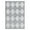 Grey, variant on Hasoo Runner Rugs for Hallway 2x6 Geometric Rugs Modern Trellis Carpet for Bedside, Green