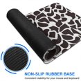 thumbnail image 6 of Long Mouse Pads for Desk,White and Black Of Leopard Print Desk Mats on Top Of Desks, Desk Mouse Pad Extra Large with 3mm Non-Slip Base and Stitched Edge for Gaming,Office,Work,Home 31.5"x15.7", 6 of 6