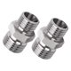 thumbnail image 3 of Conector para hidráulica de miniexcavadora, acero inoxidable, herramienta para excavadora, extremos s M14x1.5, versátil, color, 3 of 8