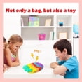 thumbnail image 3 of Bolso bandolera HUOGUO Pop Fidget Toys Pineapple Rainbow, 3 of 5