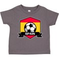 thumbnail image 3 of Inktastic Soccer Spain Flag Banner Boys or Girls Toddler T-Shirt, 3 of 5