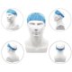 thumbnail image 3 of Diadema deportiva, diadema de yoga para mujer, diadema deportiva para hombre, diadema de fitness para correr, viajar y hacer ejercicio, gris oscuro, 3 of 5