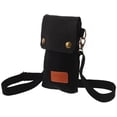thumbnail image 3 of WEUVEB Crossbody Phone Purse Minimalist Fabric Design Black Canvas 1Set for Women on the Go, 3 of 8