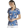 thumbnail image 7 of Dickies EDS Medical Scrubs Top for Women V-Neck DK700, XL, Sun's Out Fun's Out, 7 of 7
