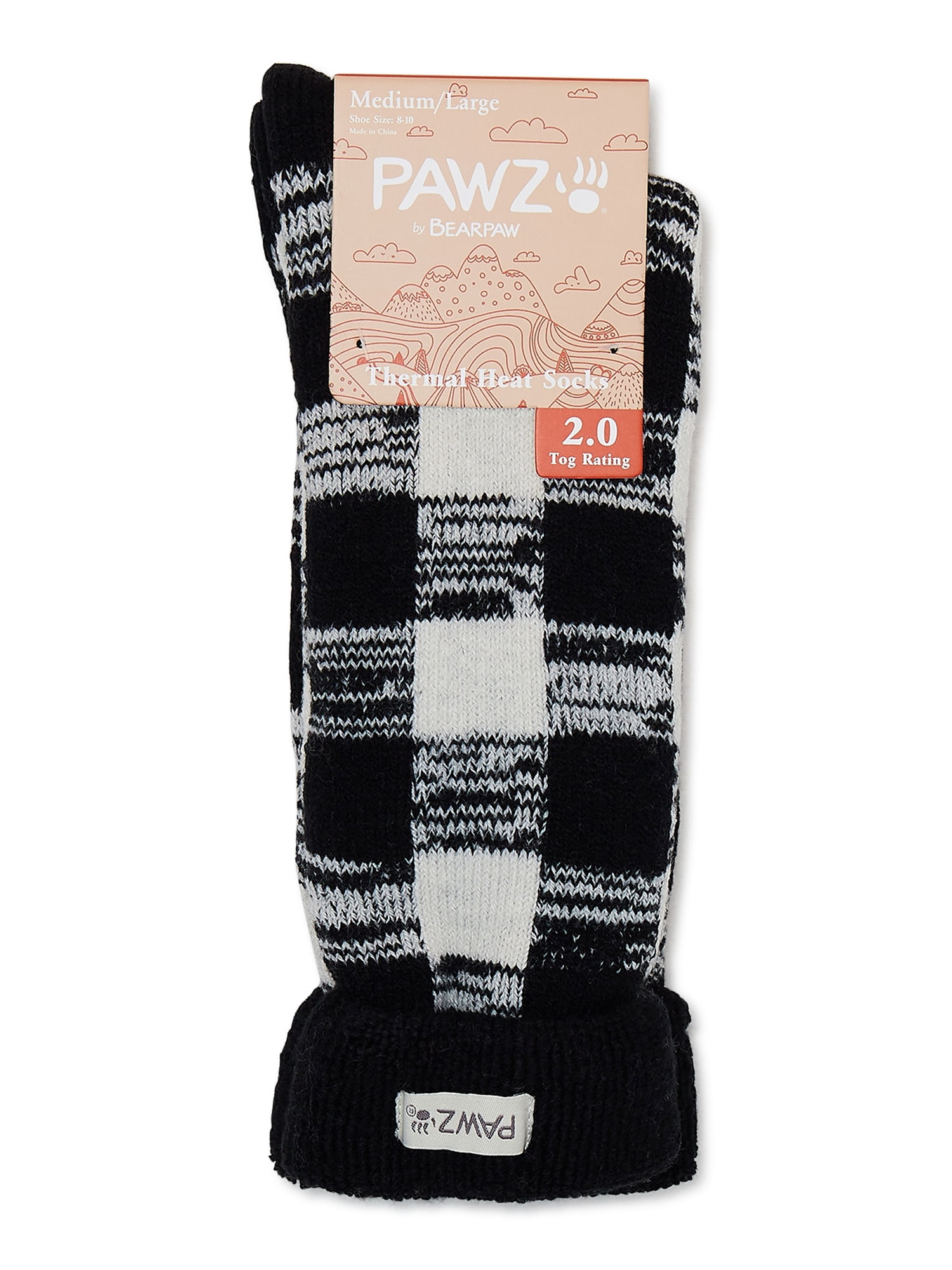 Women's ZooZatz Louisville Cardinals Fuzzy Buffalo Check Crew Socks