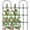 Black, variant on MQ Garden Trellis for Climbing Plants Outdoor 4FT, PE Metal Arch Stand with Flower Twisting Tech Trellis, Plant Support Stakes Fence for Yard Landscaping Climbing Rose Cucumber Monstera Bean Clematis