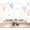 Color 4, variant on Wallpaper Hot Air Balloons Watercolor Pastel Clouds Bunting Flags Peel and Stick Wall Murals 69"H x 96"W Removable PVC Wall Paper Self-Adhesive Wall Paintings Art Decor for Bedroom Living Room
