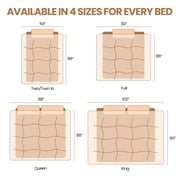 MARNUR Luxury Comforter Duvet Insert Full Size, 300GSM All Season Down Alternative, Hotel Cooling Quilted Comforters with 8 Tabs, Machine Washable 82 x 86