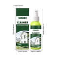 thumbnail image 3 of Outdoor Concentrated Cleaner With Sodium Hypochlorite For Removal Of Stains Without Wiping Safe Outdoor Cleaner.100Ml, 3 of 8