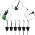 thumbnail image 3 of 6 Pcs Less Steel Oil Pourer For With D Caps Covers, 3 of 4