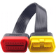 thumbnail image 1 of Cable De Extensión Obd2 16 Pin Para Escaner Automotriz 36cm negro/rojo/amarillo, 1 of 5