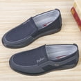 thumbnail image 6 of Men's Casual Loafer Breathe Business Slip On Non-Slip Soft Sole Shoe Comfort Lightweight Driving Travel Walking Flat Gray 6.5 US, 6 of 7