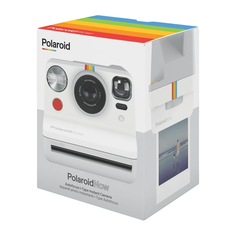 Polaroid NOW Portable Photo Camera - White, Autofocus