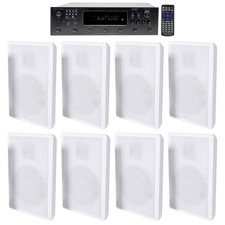 Technical Pro 6000w 6-Zone Home Theater Bluetooth Receiver+(8) Wall Speakers price history on PriceWatchPro