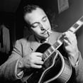 thumbnail image 2 of Gottlieb, William 26x26 White Modern Wood Framed Museum Art Print Titled - Django Reinhardt, 2 of 4