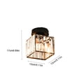 thumbnail image 4 of Sentmoon Ceiling Light Fixture Bedroom Ceiling Light Corridor Lights Balcony Porch Lights Entrance Lights Modern and Crystal Lights Light In The Bedroom Ceiling Lights., 4 of 7