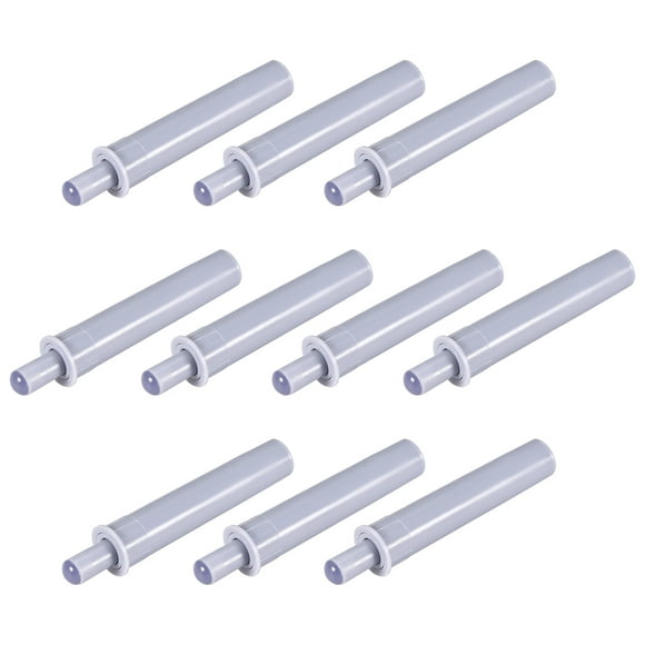 Uxcell 60x9.2mm Amortiguadores de compuerta Cierre Plástico Gris 10 Paquete
