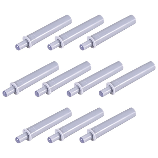 Uxcell 60x9.2mm Amortiguadores de compuerta Cierre Plástico Gris 10 Paquete