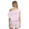 thumbnail image 3 of Mills by Millie Bobby Brown Women's Off Shoulder Short Sleeve Sweatshirt, XXS-XXL, 3 of 5