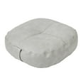 thumbnail image 3 of relayinert Coussin de Sol Rond Pouf Décoratif Intérieur Extérieur pour Balcon Adultes Jaune Gris Pâle, 3 of 6
