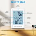 thumbnail image 5 of Acurite Weather Station, AMIR Indoor Thermometer with 328ft Remote Sensor Outdoor Thermometer Humidity Gauge for Home Greenhouse Office Bedroom, 5 of 11