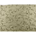 thumbnail image 4 of Taupe/Green Vine Embroidered Drapery Fabric, Fabric By the Yard, 4 of 4