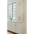 thumbnail image 2 of Amerock Lintel 7-9/16 inch (192mm) Center-to-Center Golden Champagne Cabinet Pull, 2 of 7