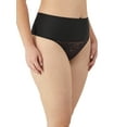 thumbnail image 5 of Maidenform Women's Shapewear Tame Your Tummy Lace Shaping Thong, Style FP0049, Sizes up-to 3XL, 5 of 6