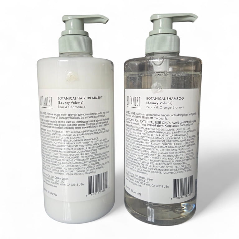 BOTANIST Bouncy Volume Botanical Shampoo & Hair Treatment Set
