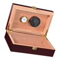 thumbnail image 1 of Caja de humidificador de ros Humidor de ros de de español Holds10 , con higrómetro y humidificador para accesorios de CUTICAT soporte para humidor de puros, 1 of 8