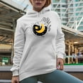 thumbnail image 2 of Always Believe in Magic, Boho Mystical & Celestial Art Merch Gift, White Hooded Sweatshirt or Hoodie, Small, 2 of 5