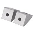 thumbnail image 4 of QIILU Right Angles Corners Brackets, Angle Corner Connector 5Pcs For 24mm T Slot Rail Square Beam, 4 of 8