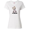 thumbnail image 3 of Inktastic Chinese Crested Women's T-Shirt, 3 of 5
