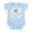 Sky Blue, variant on CafePress - I Was Worth The Wait Blue Baby Infant Bodysuit - Baby Light Bodysuit, Size Newborn - 24 Months