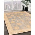 thumbnail image 3 of Ahgly Company Machine Washable Indoor Rectangle Abstract Brown Sugar Brown Area Rugs, 8' x 10', 3 of 7