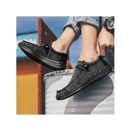 

Ferndule Mens s Loafers--Anti Slip Driving Loafers Casual Flat Slip on Walking Sneakers