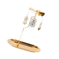 thumbnail image 4 of fastboy Gold Candle Holder Rotating Tea Light Holder Candleholder Decor F, 4 of 7