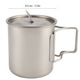 thumbnail image 1 of FLAMEEN Cup, Titanium Cup, Titanium Mug, Practical Strong High Environmental Protection Hot Coffee For Home Cold Beer Outdoor Camping, 1 of 8