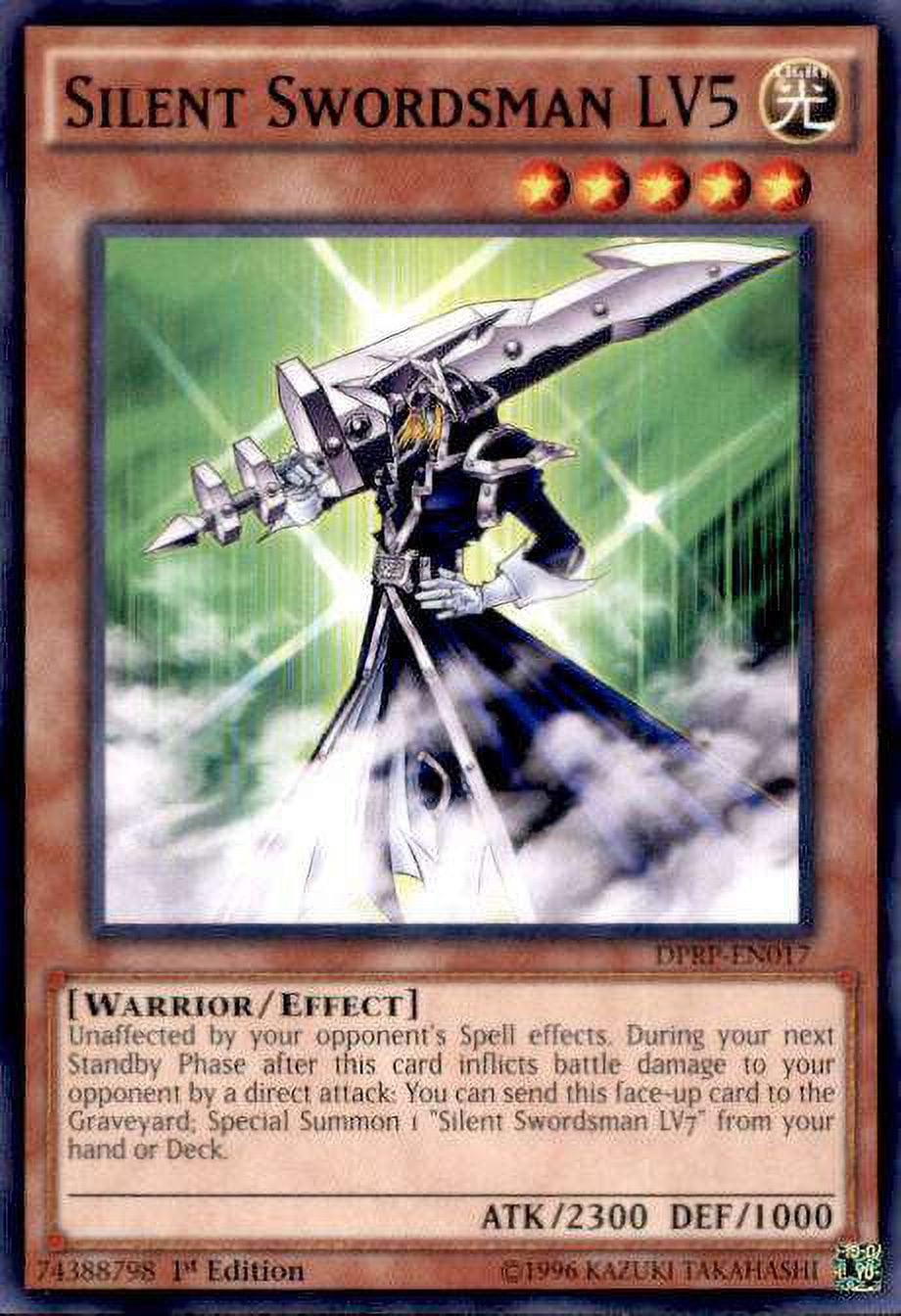 YuGiOh Rivals of the Pharaoh Duelist Pack Common Silent Swordsman LV7  DPRP-EN018 - Walmart.com, image size:920x1344
