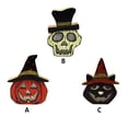 thumbnail image 4 of Luces decorativas de calabaza de madera Wosthever para Halloween, 4 of 6