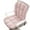 Pink, variant on Seat Cushion and Lumbar Support, Winter Seat Cushion with Detachable Backrest and Fixed Straps, Ergonomic Designing for Office Car, Soft and Comfortable