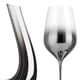 thumbnail image 4 of Juego de decantador de vidrio en U Vertedor soplado artificialmente Separador de vino Kit de Gradiente con 2 tazas Decantador de, 4 of 4