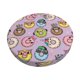 thumbnail image 1 of Balery Cute Donuts Fundas de asiento para taburete de bar redondo de tela de terciopelo ajustables que protegen de arañazos y manchas para sillas de 14 a 17 pulgadas.-13 inch, 1 of 7