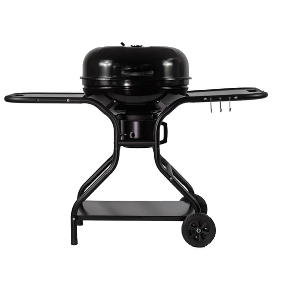 Asador de Carbón Portátil Avera 22 pulgadas Doble Rejilla para Asar.