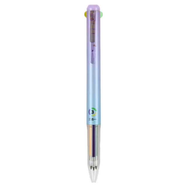 asddcavvf 1ml N Urse Pens 6 PCS Multicolor Pen 3in1 18 Colors 0.5mm Multicolor Gel Ink Pen Consecutivte Consecutive Quick Drying Gel Ink Pen for Small Craft Table Stationery Organizer Drawers Crafts f